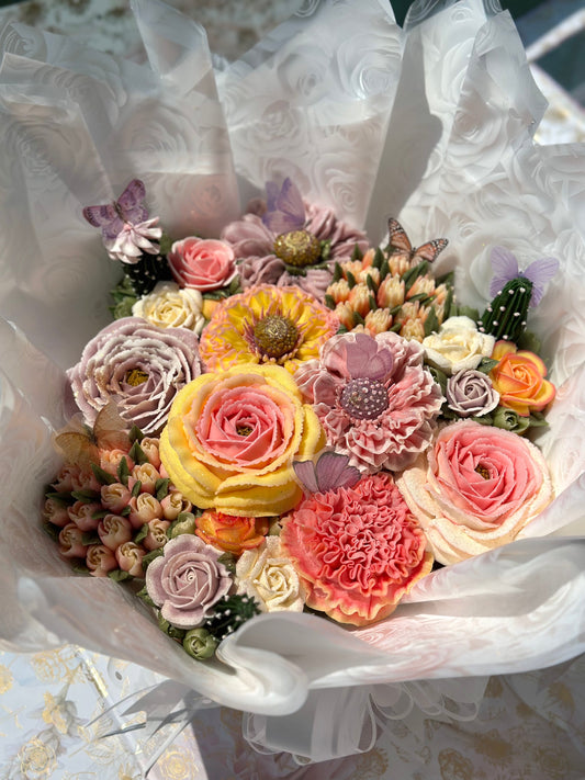 Floral Cupcakes Bouquet