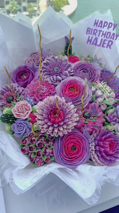 Floral Cupcakes Bouquet